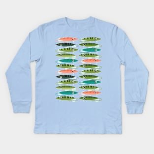 Fish Lure Kids Long Sleeve T-Shirt